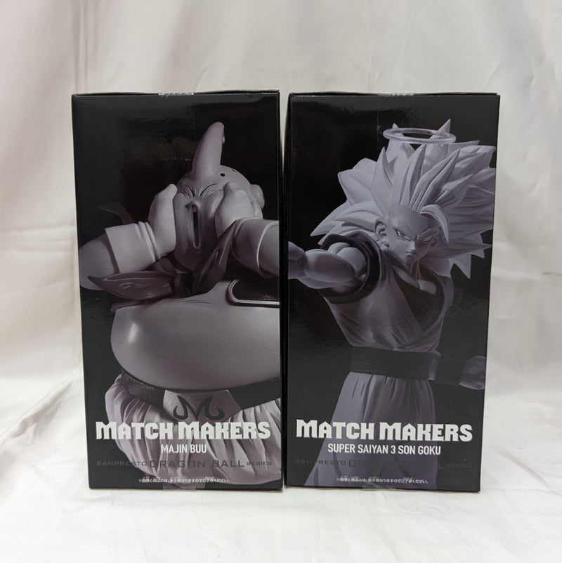 【中古】【未開封】【セット】超サイヤ人3孫悟空VS魔人ブウ 「ドラゴンボールZ」 MATCH MAKERS＜フィギュア＞（代引き不可）6512
