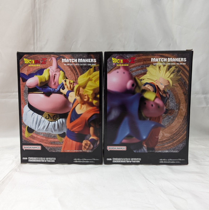 【中古】【未開封】【セット】超サイヤ人3孫悟空VS魔人ブウ 「ドラゴンボールZ」 MATCH MAKERS＜フィギュア＞（代引き不可）6512
