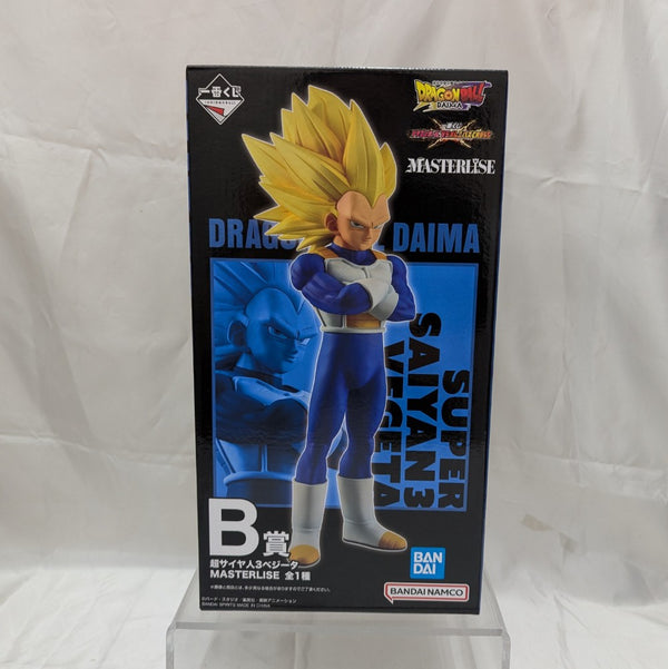 【中古】【未開封】超サイヤ人3ベジータ 「一番くじ ドラゴンボール VSオムニバスCROSS」 MASTERLISE B賞＜フィギュア＞（代引き不可）6512