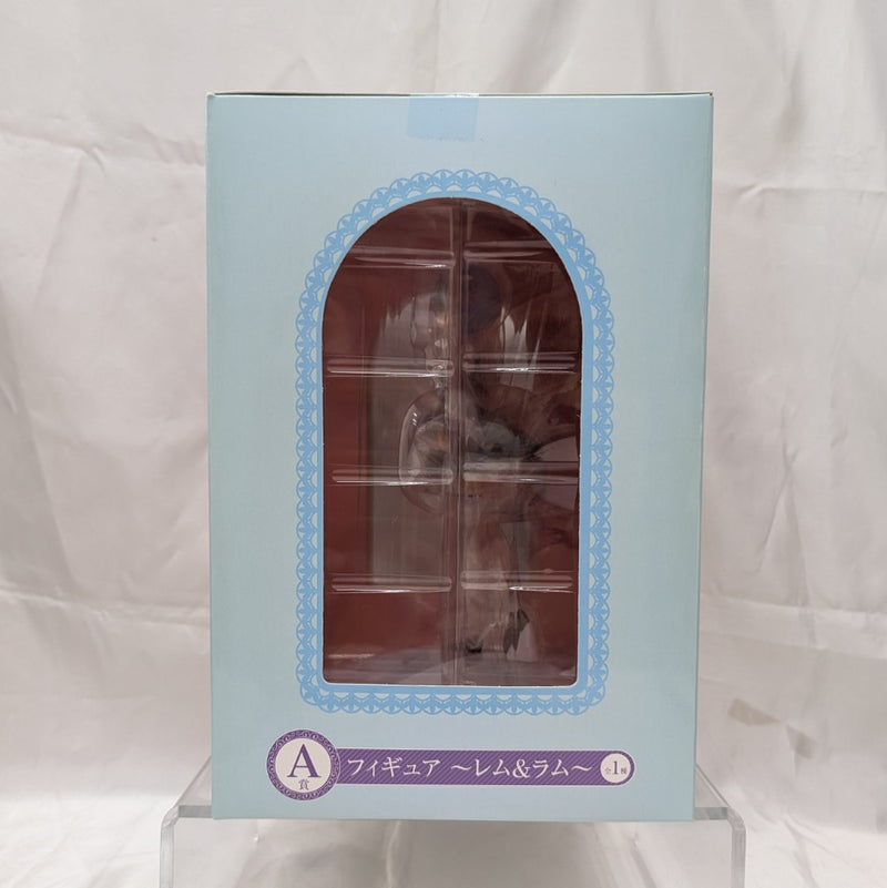 【中古】【未開封】レム＆ラム 「一番くじ Re：ゼロから始める異世界生活」 A賞＜フィギュア＞（代引き不可）6512