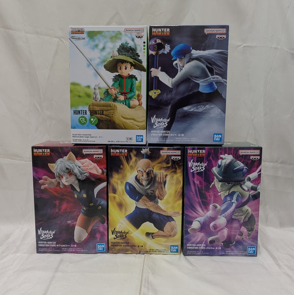 【中古】【未開封】【セット】ゴン・カイト・ネテロ・ネフェルピトー・メルエム HUNTER×HUNTER 5点＜フィギュア＞（代引き不可）6512