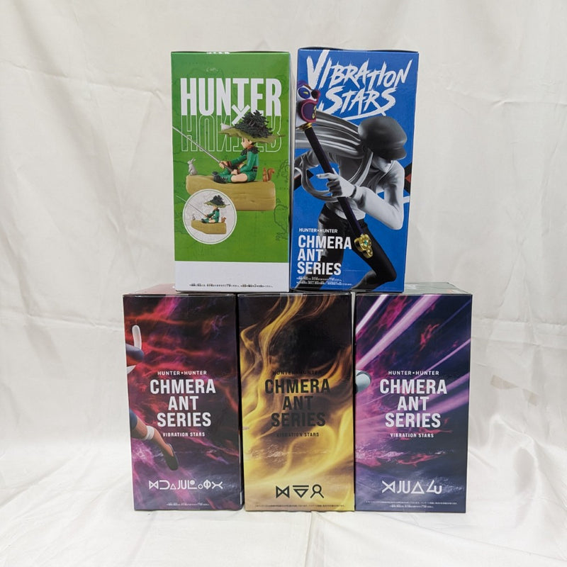 【中古】【未開封】【セット】ゴン・カイト・ネテロ・ネフェルピトー・メルエム HUNTER×HUNTER 5点＜フィギュア＞（代引き不可）6512