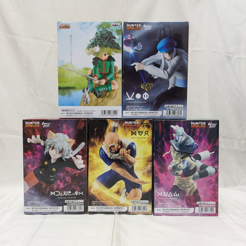 【中古】【未開封】【セット】ゴン・カイト・ネテロ・ネフェルピトー・メルエム HUNTER×HUNTER 5点＜フィギュア＞（代引き不可）6512