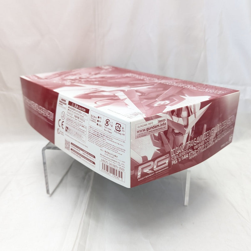【中古】【未組立】1/144 RG GNT-0000 ダブルオークアンタ トランザムモード メタリックグロスインジェクション＜プラモデル＞（代引き不可）6512