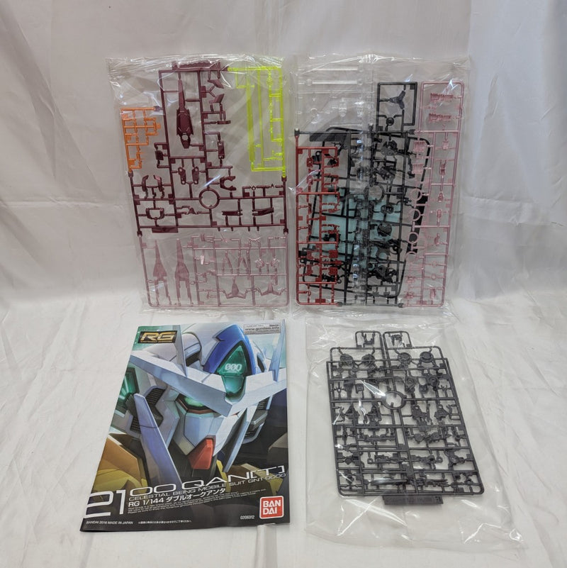 【中古】【未組立】1/144 RG GNT-0000 ダブルオークアンタ トランザムモード メタリックグロスインジェクション＜プラモデル＞（代引き不可）6512