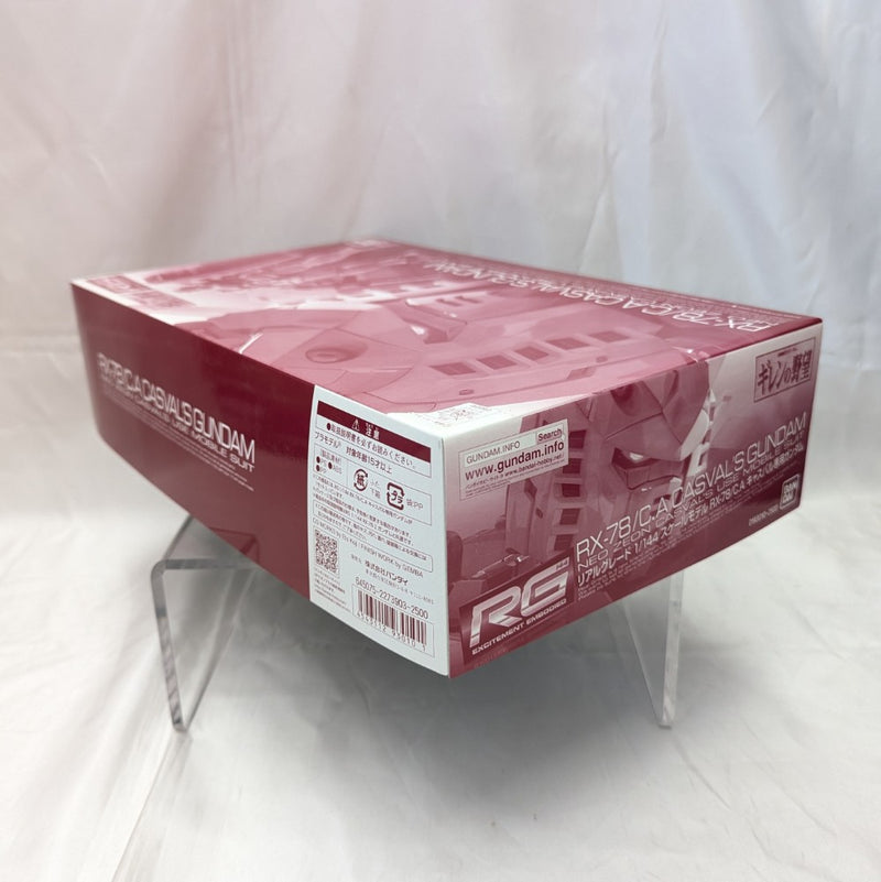 【中古】【未組立】1/144 RG RX-78/C.A キャスバル専用ガンダム 「機動戦士ガンダム ギレンの野望」 [0193010]＜プラモデル＞（代引き不可）6512