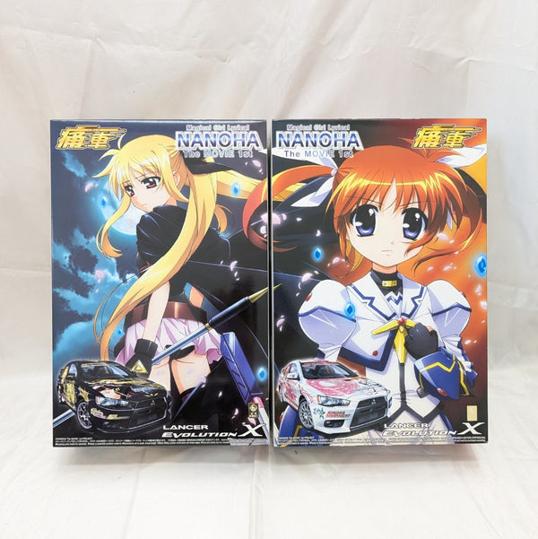 【中古】【未組立】【セット】1/24 魔法少女リリカルなのは「痛車シリーズ No.17 No.18」＜プラモデル＞（代引き不可）6512