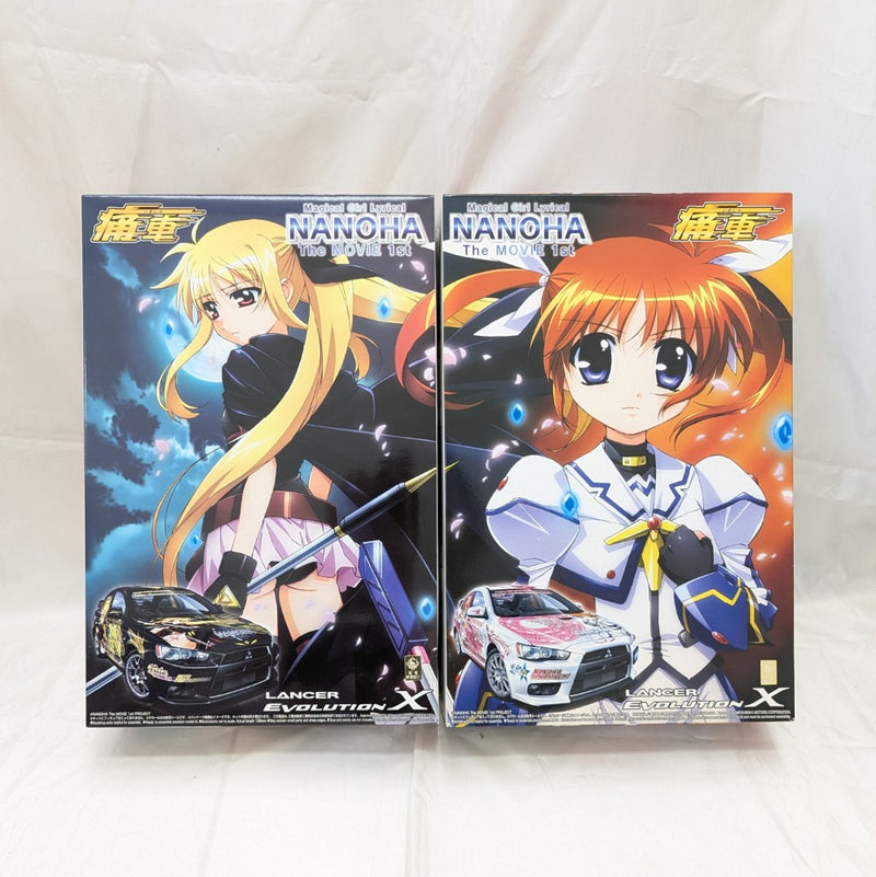 【中古】【未組立】【セット】1/24 魔法少女リリカルなのは「痛車シリーズ No.17 No.18」＜プラモデル＞（代引き不可）6512
