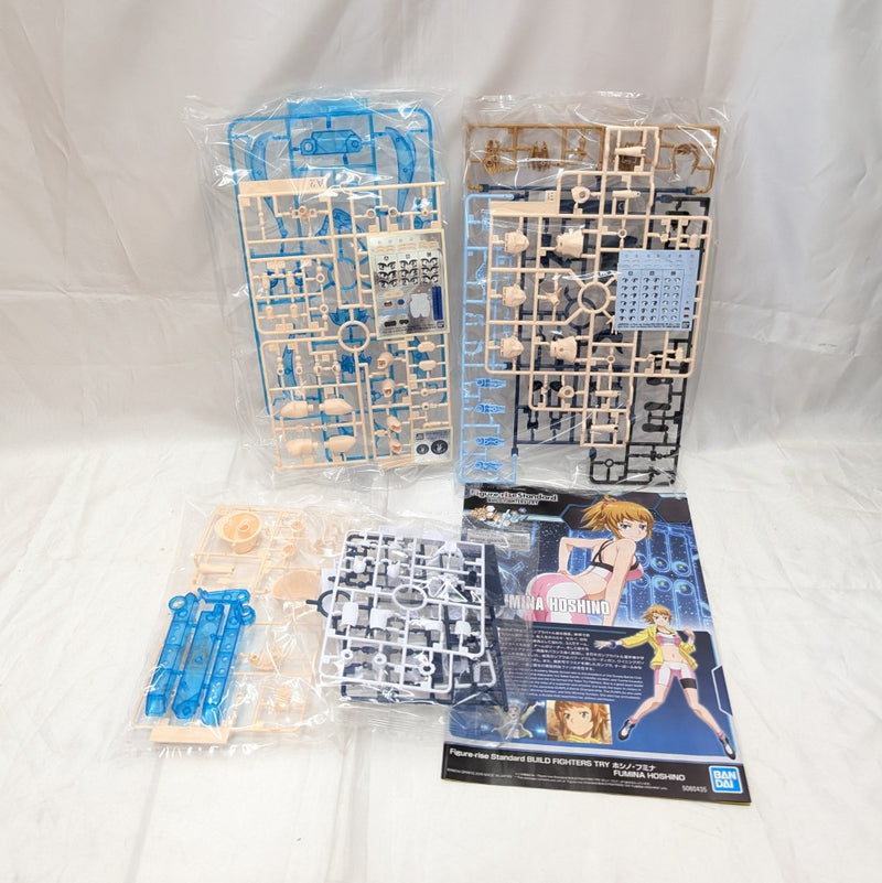 【中古】【未組立】Figure-rise Standard BUILD FIGHTERS TRY ホシノ・フミナ [ガンダムベースカラー]  [5061679]＜プラモデル＞（代引き不可）6512