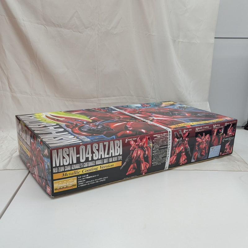 【中古】【未開封】1/100 MG MSN-04 サザビー メタリックコーティングver. 「機動戦士ガンダム 逆襲のシャア」 [0152246]＜プラモデル＞（代引き不可）6512