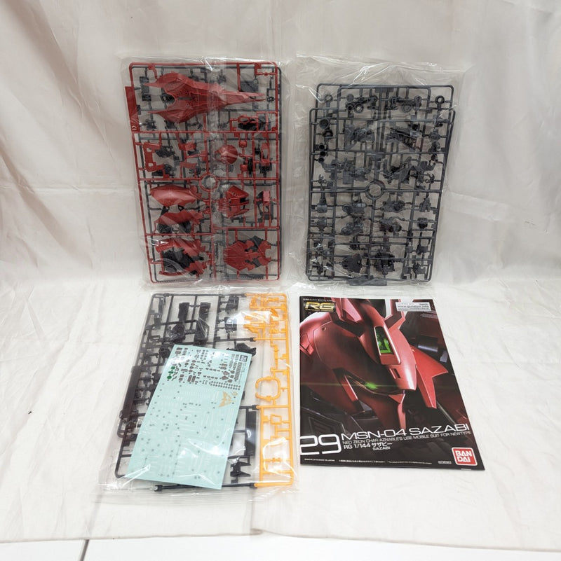 【中古】【未組立】1/144 RG MSN-04 サザビー 「機動戦士ガンダム 逆襲のシャア」 [5061605]＜プラモデル＞（代引き不可）6512