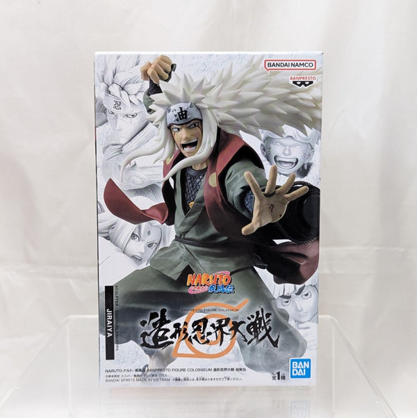 【中古】【未開封】自来也 「NARUTO-ナルト- 疾風伝」 BANPRESTO FIGURE COLOSSEUM 造形忍界大戦＜フィギュア＞（代引き不可）6512