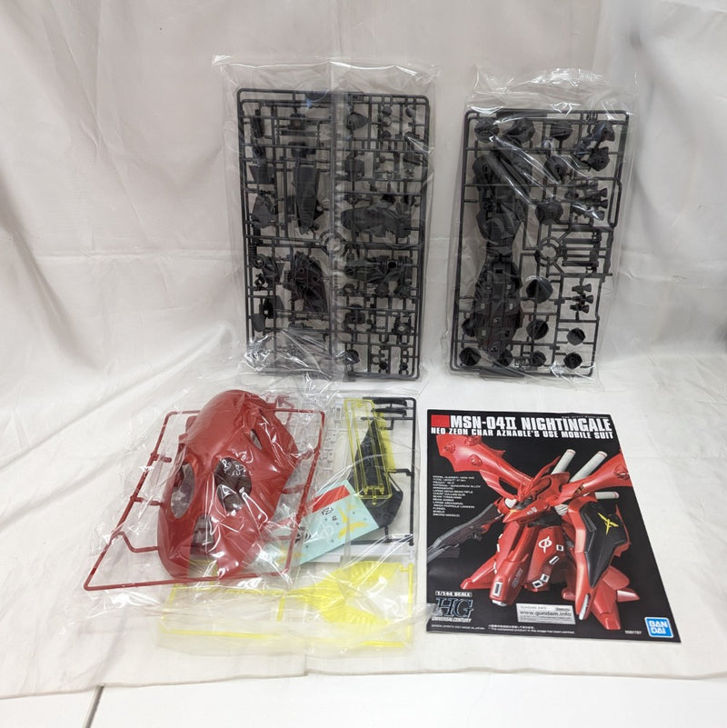 【中古】【未組立】1/144 HGUC ナイチンゲール 「機動戦士ガンダム 逆襲のシャア ベルトーチカ・チルドレン」 [5061787]＜プラモデル＞（代引き不可）6512
