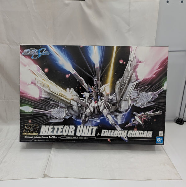 【中古】【未組立】1/144 HG ミーティアユニット＆フリーダムガンダム 「機動戦士ガンダムSEED」 [5056809]＜プラモデル＞（代引き不可）6512