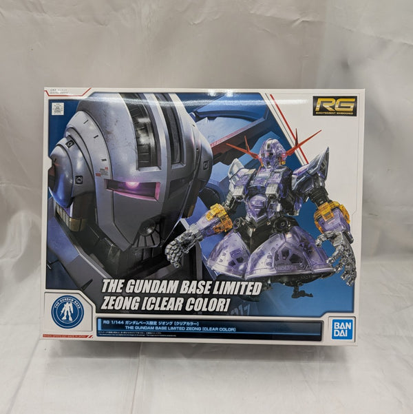 【中古】【未組立】1/144 RG MSN-02 ジオング [クリアカラー] 「機動戦士ガンダム」 ガンダムベース限定 [5062050]＜プラモデル＞（代引き不可）6512