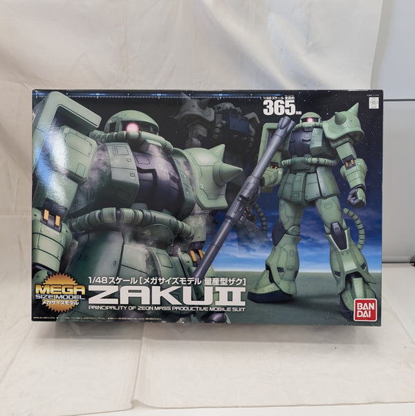 【中古】【未組立】1/48 メガサイズモデル MS-06 量産型ザク 「機動戦士ガンダム」 [0169480]＜プラモデル＞（代引き不可）6512
