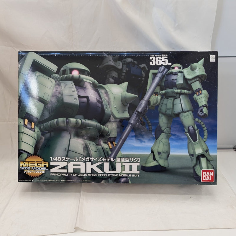 【中古】【未組立】1/48 メガサイズモデル MS-06 量産型ザク 「機動戦士ガンダム」 [0169480]＜プラモデル＞（代引き不可）6512