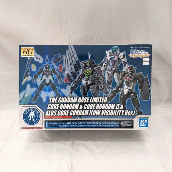 【中古】【未組立】1/144 HG コアガンダム＆コアガンダムII＆アルスコアガンダム ロービジビリティVer.(3体セット) [5061774]＜プラモデル＞（代引き不可）6512