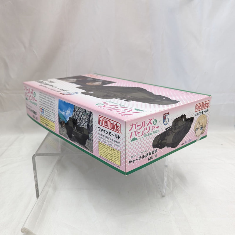 【中古】【未組立】1/35 聖グロリアーナ女学院 チャーチル歩兵戦車 Mk.VII 「ガールズ＆パンツァー」 [41109]＜プラモデル＞（代引き不可）6512