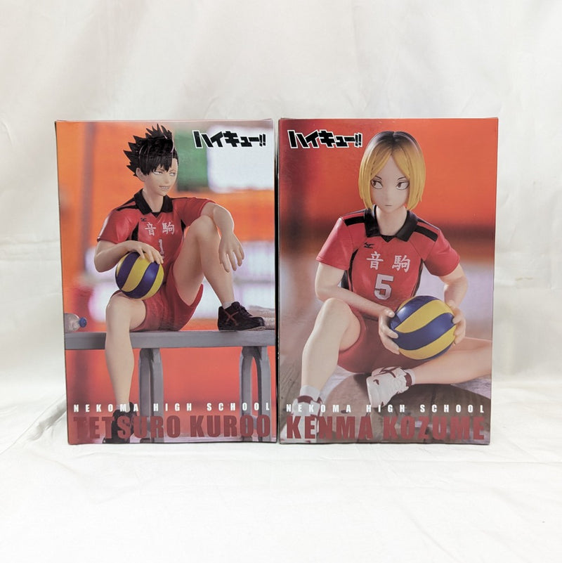 【中古】【未開封】【セット】黒尾鉄朗&孤爪研磨 「ハイキュー!!」 ぬーどるストッパー＜フィギュア＞（代引き不可）6512