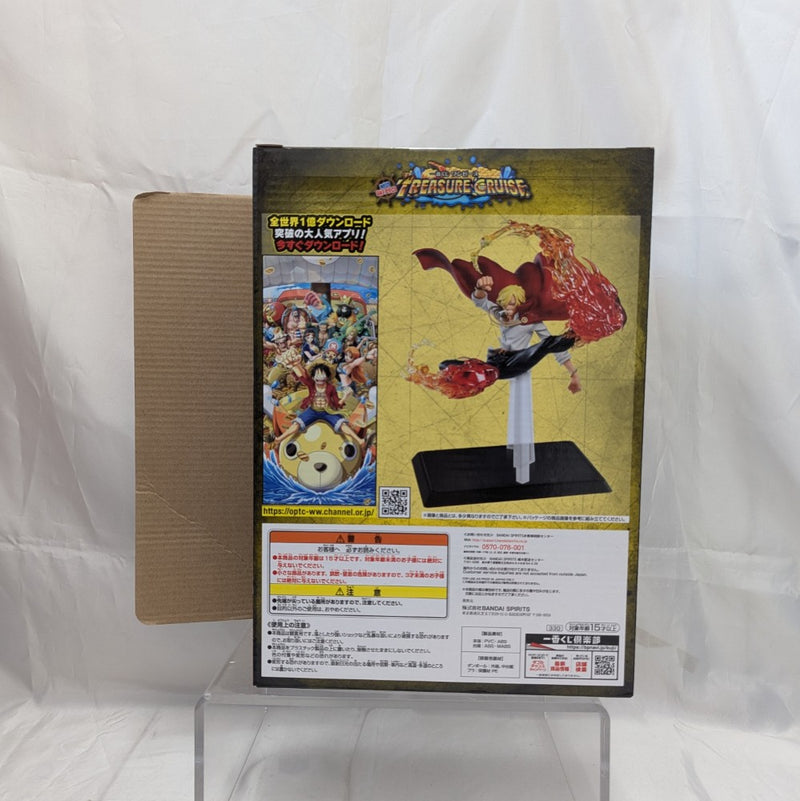 【中古】【未開封】サンジ トレジャークルーズ 「一番くじ ワンピース with ONE PIECE TREASURE CRUISE」 F賞＜フィギュア＞（代引き不可）6512