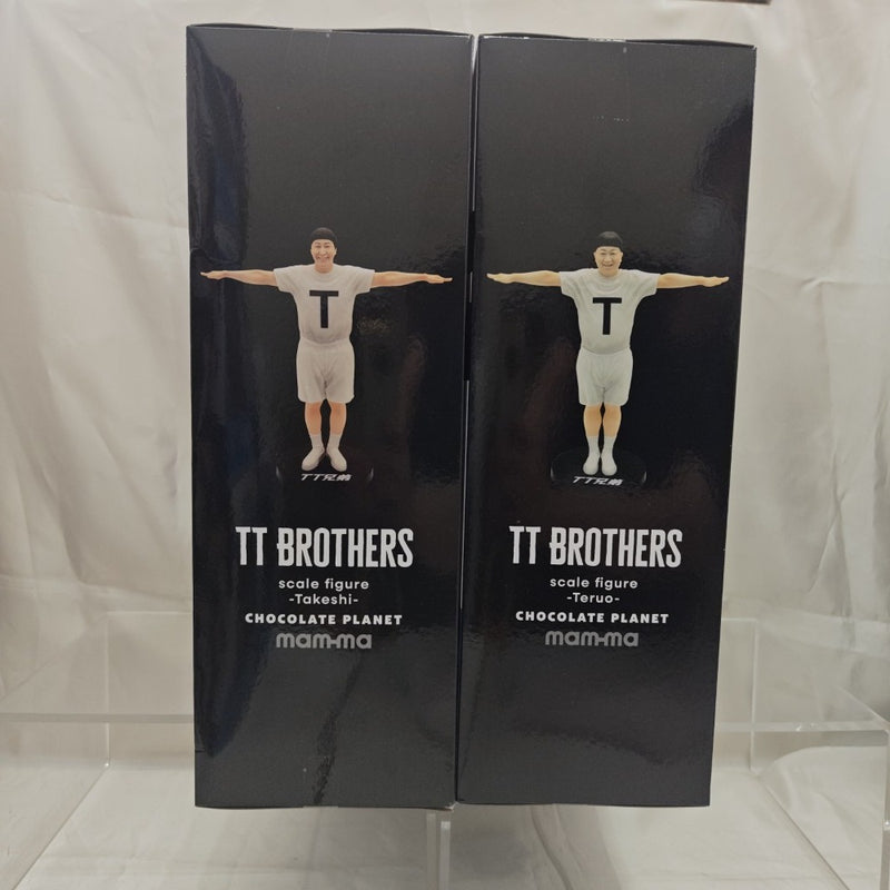 【中古】【未開封】【セット】「チョコレートプラネット」mam-ma TT兄弟 スケールフィギュア GiGO限定 全2種＜フィギュア＞（代引き不可）6512