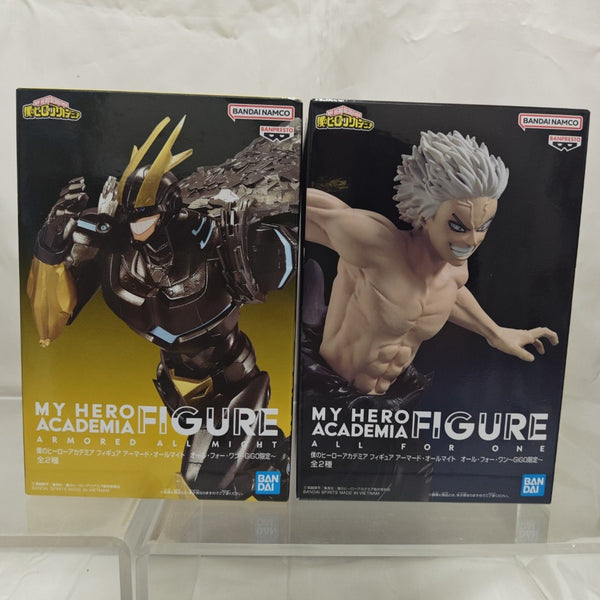 【中古】【未開封】【セット】「僕のヒーローアカデミア」アーマードオールマイト オール・フォー・ワン 〜GiGO限定〜＜フィギュア＞（代引き不可）6512