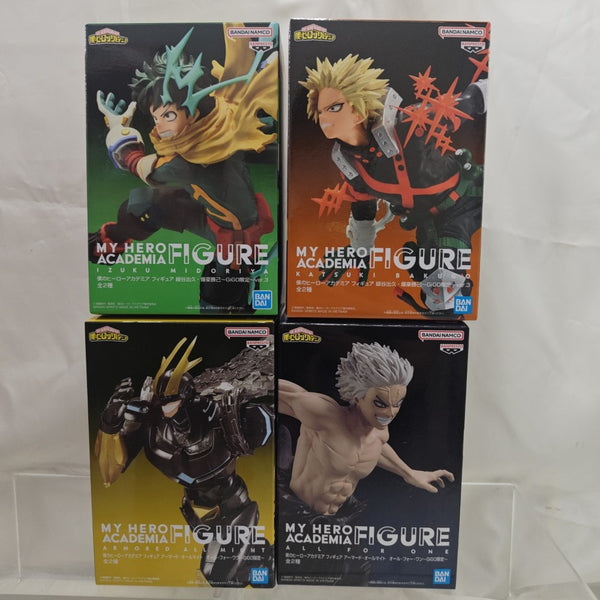 【中古】【未開封】【セット】「僕のヒーローアカデミア」 フィギュア  〜GiGO限定〜4種＜フィギュア＞（代引き不可）6512