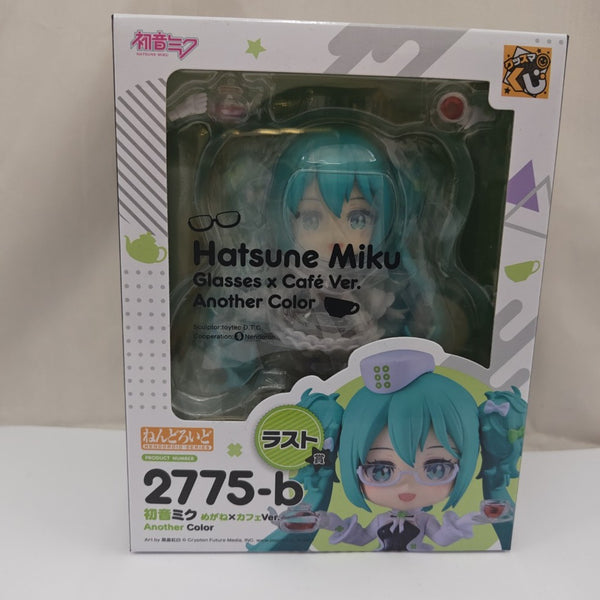 【中古】【未開封】ねんどろいど 初音ミク めがね×カフェVer. Another Color「グッスマくじ 初音ミク 2025 Autumn」ラスト賞＜フィギュア＞（代引き不可）6512