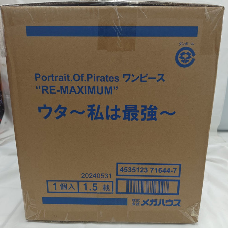 【中古】【輸送箱未開封】ウタ 「ワンピース」 Portrait.Of.Piratesワンピース“RE-MAXIMUM” ウタ 〜私は最強〜＜フィギュア＞（代引き不可）6512