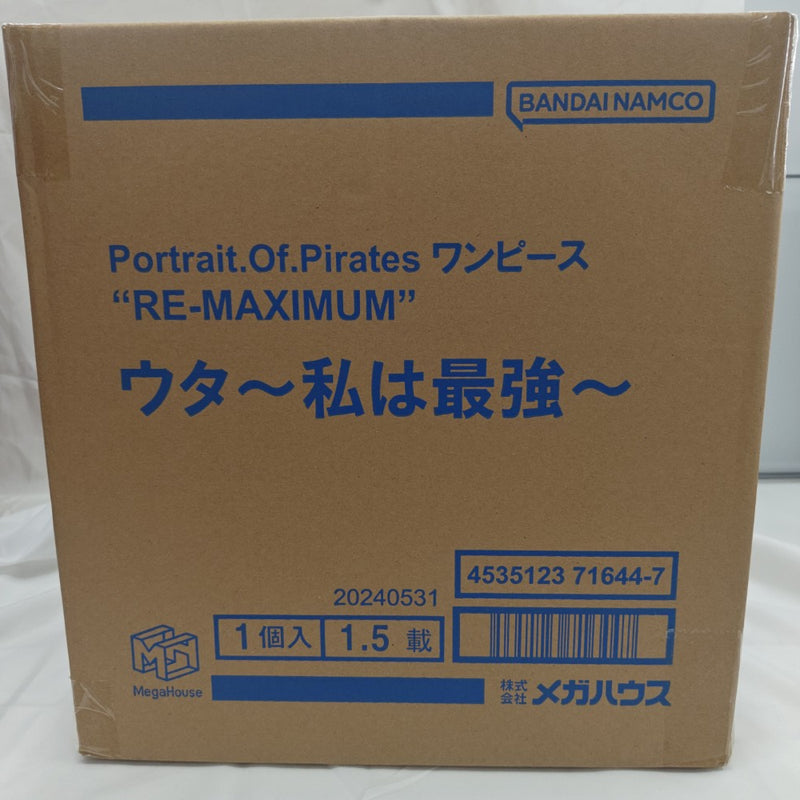 【中古】【輸送箱未開封】ウタ 「ワンピース」 Portrait.Of.Piratesワンピース“RE-MAXIMUM” ウタ 〜私は最強〜＜フィギュア＞（代引き不可）6512