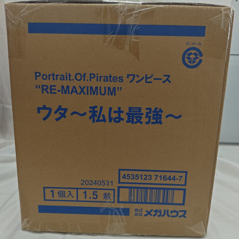 【中古】【輸送箱未開封】ウタ 「ワンピース」 Portrait.Of.Piratesワンピース“RE-MAXIMUM” ウタ 〜私は最強〜＜フィギュア＞（代引き不可）6512