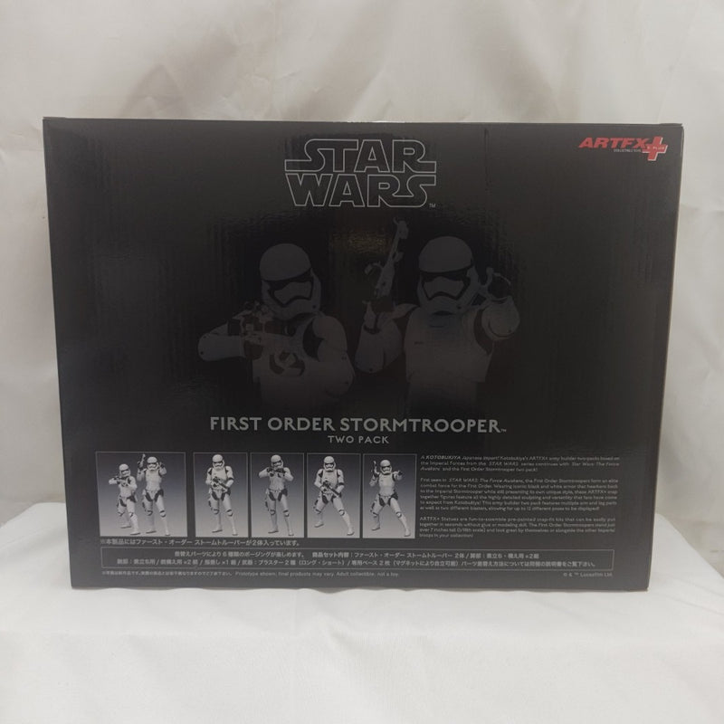 【中古】【未開封】ARTFX+ ファースト・オーダー ストームトルーパー 2パック 「スター・ウォーズ/フォースの覚醒」＜フィギュア＞（代引き不可）6512