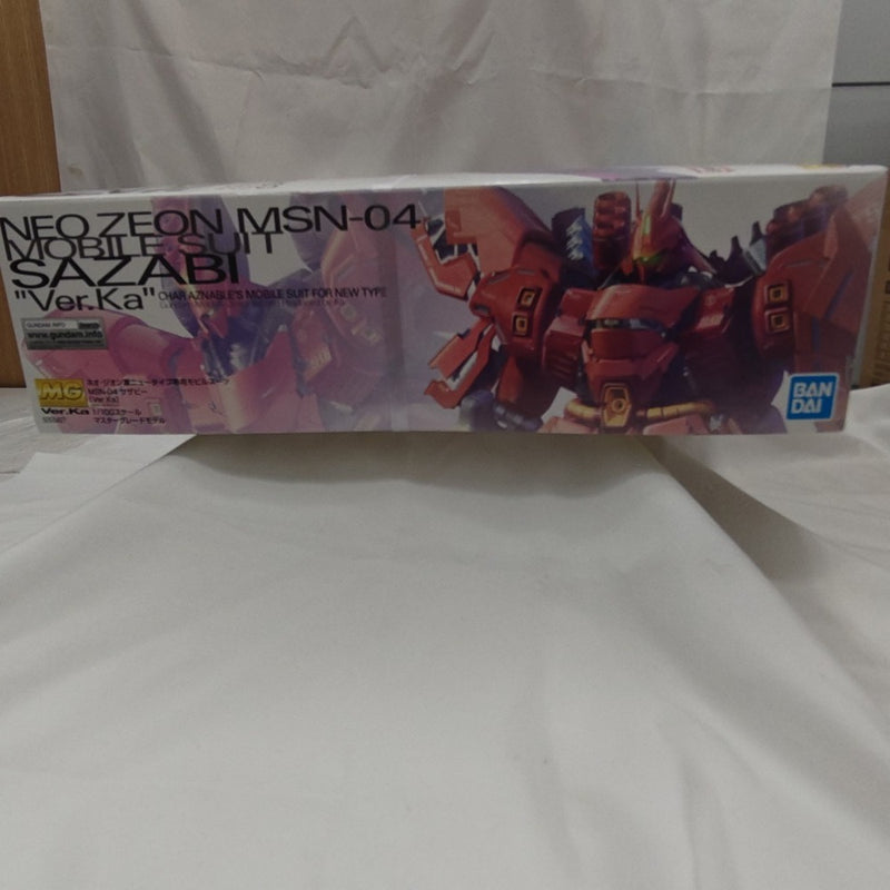 【中古】【未開封】【未組立】1/100 MG MSN-04 サザビー Ver.Ka 「機動戦士ガンダム 逆襲のシャア」 [5055457]＜プラモデル＞（代引き不可）6512