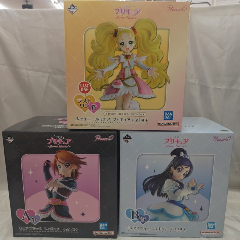 【中古】【未開封】【セット】「一番くじ プリキュア 〜Forever Hearts!〜」A賞＆B賞＆ラストワン賞 3点＜フィギュア＞（代引き不可）6512