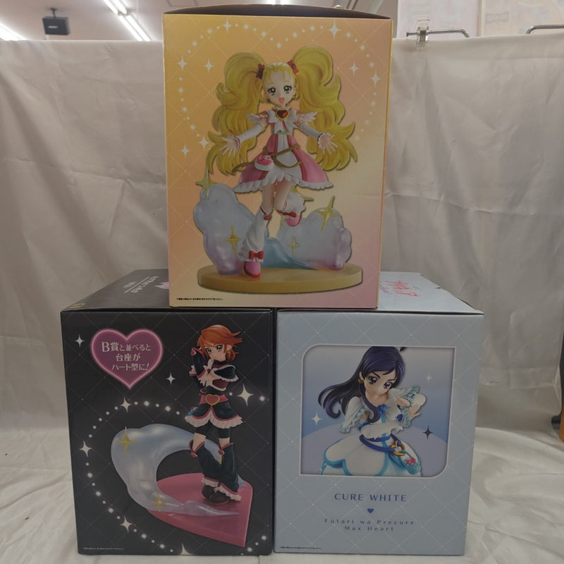 【中古】【未開封】【セット】「一番くじ プリキュア 〜Forever Hearts!〜」A賞＆B賞＆ラストワン賞 3点＜フィギュア＞（代引き不可）6512