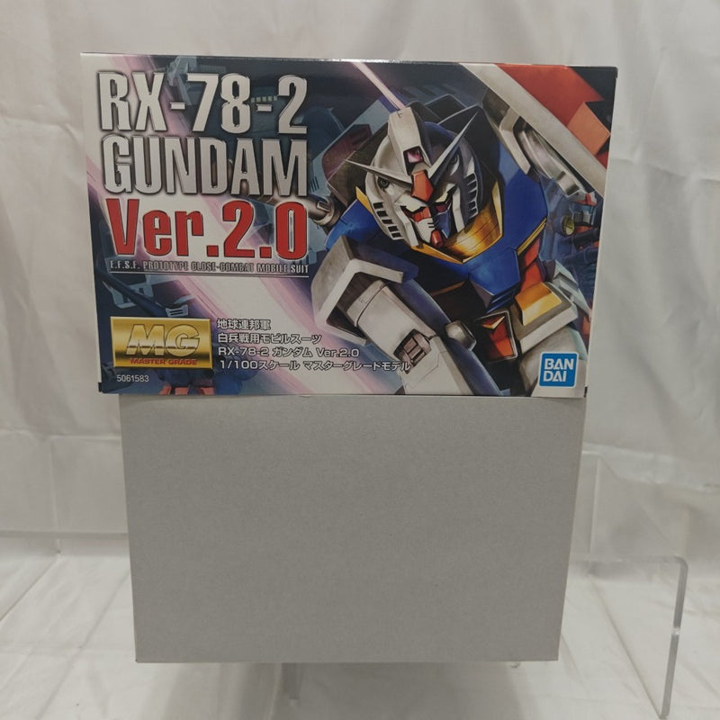 【中古】【未組立】1/100 MG RX-78-2 ガンダム Ver.2.0「機動戦士ガンダム」 [5061583]＜プラモデル＞（代引き不可）6512