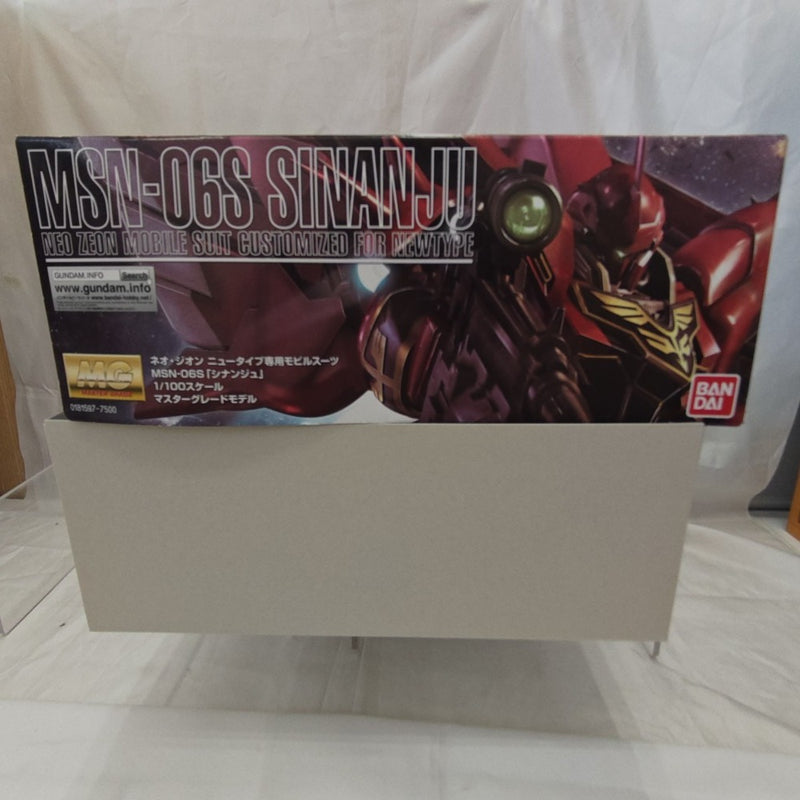 【中古】【未組立】1/100 MG MSN-06S シナンジュ 「機動戦士ガンダムUC」 [0181597]＜プラモデル＞（代引き不可）6512