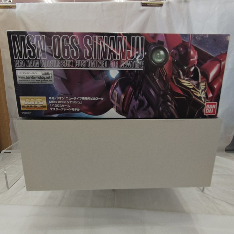 【中古】【未組立】1/100 MG MSN-06S シナンジュ 「機動戦士ガンダムUC」 [0181597]＜プラモデル＞（代引き不可）6512