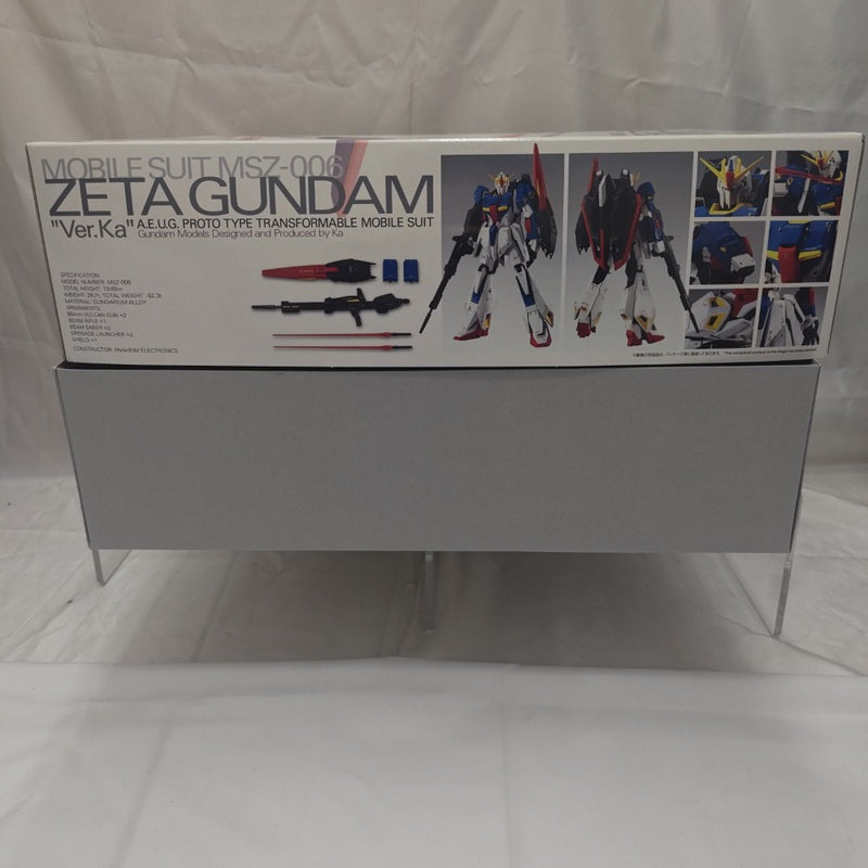 【中古】【未組立】1/100 MG MSZ-006 ゼータガンダム Ver.Ka 「機動戦士Zガンダム」 [5064015]＜プラモデル＞（代引き不可）6512