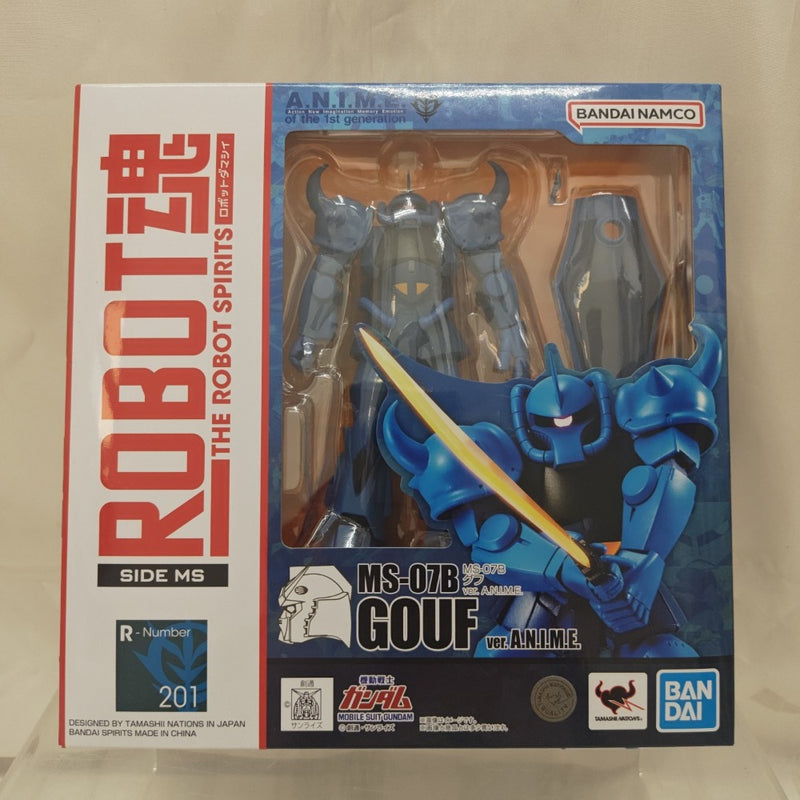 【中古】【未開封】ROBOT魂 〈SIDE MS〉 MS-07B グフ ver. A.N.I.M.E. (再販版)＜フィギュア＞（代引き不可）6512