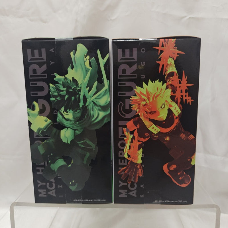 【中古】【未開封】【セット】 「僕のヒーローアカデミア」 フィギュア 緑谷出久・爆豪勝己 〜GiGO限定〜 ver.3＜フィギュア＞（代引き不可）6512