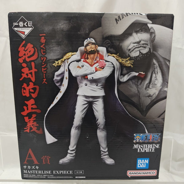 【中古】【未開封】サカズキ 「一番くじ ワンピース 絶対的正義」 MASTERLISE EXPIECE A賞＜フィギュア＞（代引き不可）6512