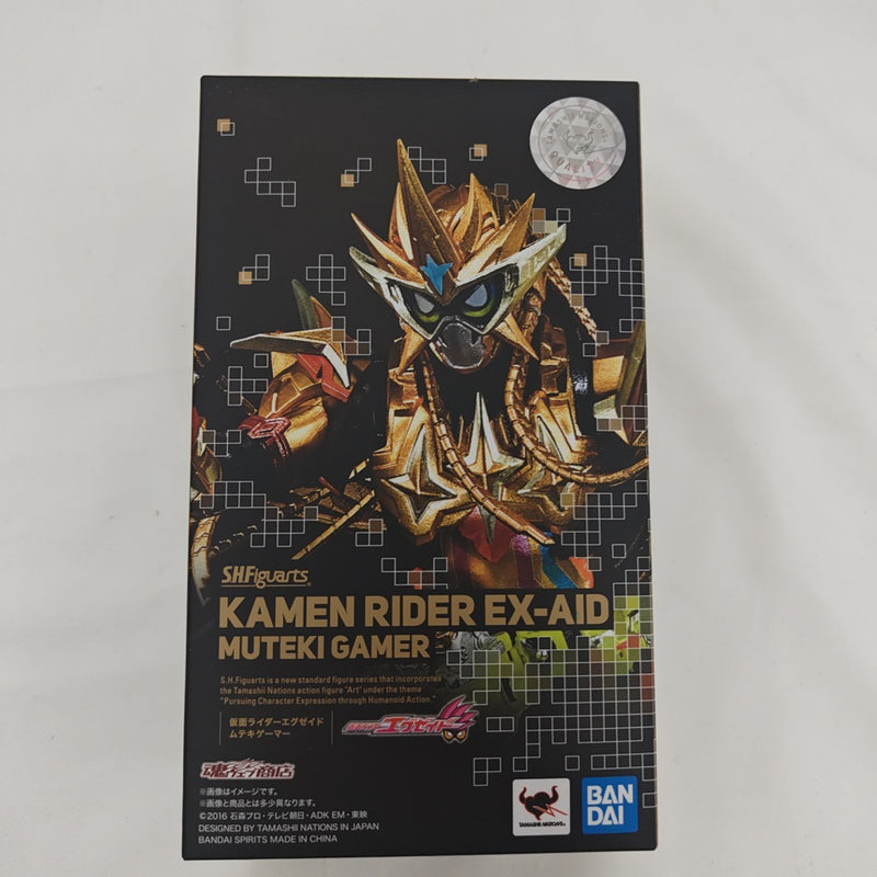 【中古】【開封品】S.H.Figuarts 仮面ライダーエグゼイド ムテキゲーマー 「仮面ライダーエグゼイド」魂ウェブ商店限定＜フィギュア＞（代引き不可）6512
