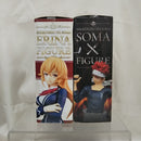 【中古】【未開封】【セット】  「食戟のソーマ」 フィギュア 創真/えりな＜フィギュア＞（代引き不可）6512