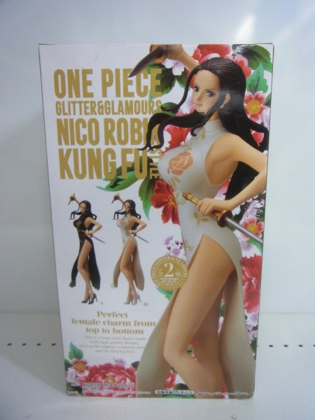 【中古】【未開封】ワンピース　GLITTER＆GLAMOURS　ニコ・ロビン　KUNG　FU　STYLE　＜フィギュア＞（代引き不可）6513