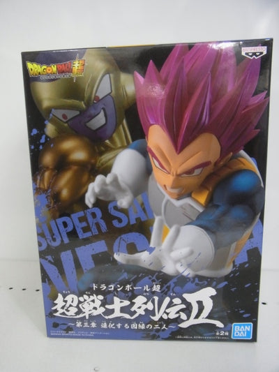 【中古】【未開封】ドラゴンボール超 超戦士列伝II 超サイヤ人ゴッド ベジータ＜フィギュア＞（代引き不可）6513