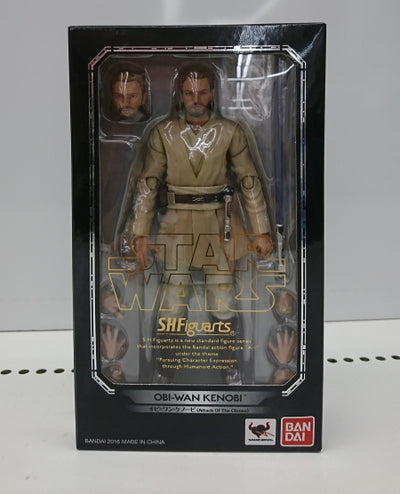 【中古】【開封品】S.H.Figuarts オビ=ワン・ケノービ 「スター・ウォーズ エピソード2 クローンの攻撃」＜フィギュア＞（代...