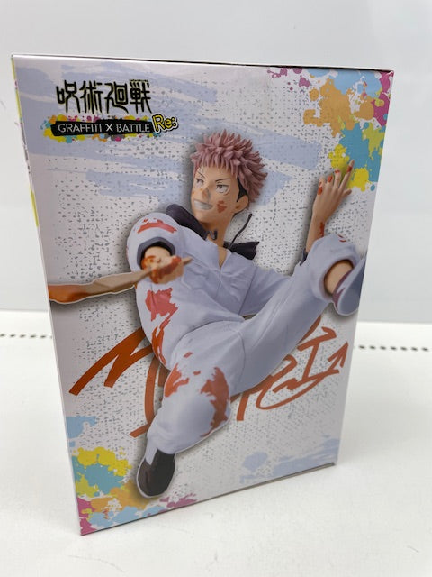 【中古】【未開封】虎杖悠仁 「セガ ラッキーくじ 呪術廻戦 GRAFFITI×BATTLE Re：」 A賞 フィギュア＜フィギュア＞（代引き不可）6513