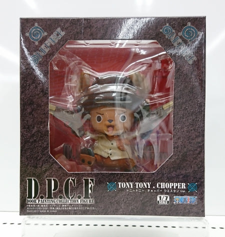 【中古】【未開封】トニートニー・チョッパー ウエスタンver. 「ワンピース」 DOOR PAINTING COLLECTION FIGURE 1/7 塗装済み完成品＜フィギュア＞（代引き不可）6513